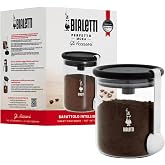 Bialetti Smart Coffee Jar: Glass Coffee Canister with Airtight Lid to Preserve the Aroma of the Coffee (8.8oz - 250g)