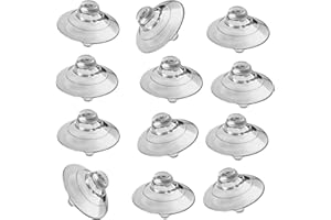 JL SAFETY 12 Replacement Suction Cups for EZ Pass-Mate, SunPass, SunPassPro, Uni, PikePass, K-Tag & Express Pass. Fit Cobra, Escort & Beltronics Radar Detector mounting Bracket Suction Cups. Made in USA