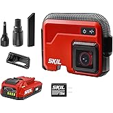 SKIL Brushless Slim Vacuum 20V Kit Including 2.0Ah Battery and USB-C Charger-VA1200D-10