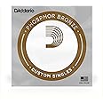 D'Addario PB024 Phosphor Bronze Wound Acoustic Guitar Single String, .024