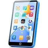 Android MP3 Player with Bluetooth and WiFi, Spotify &amp; Parental Controls 16G | MP4 Player with 4" Touchscreen &amp; Speaker, Spotify Music Player with Recording &amp; FM, 2000mAh, with Audible &amp; Google Store