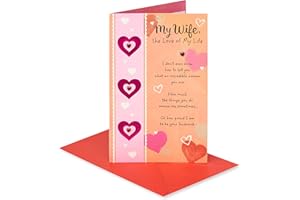 American Greetings Valentines Day Card for Wife (Luckiest Guy Ever)