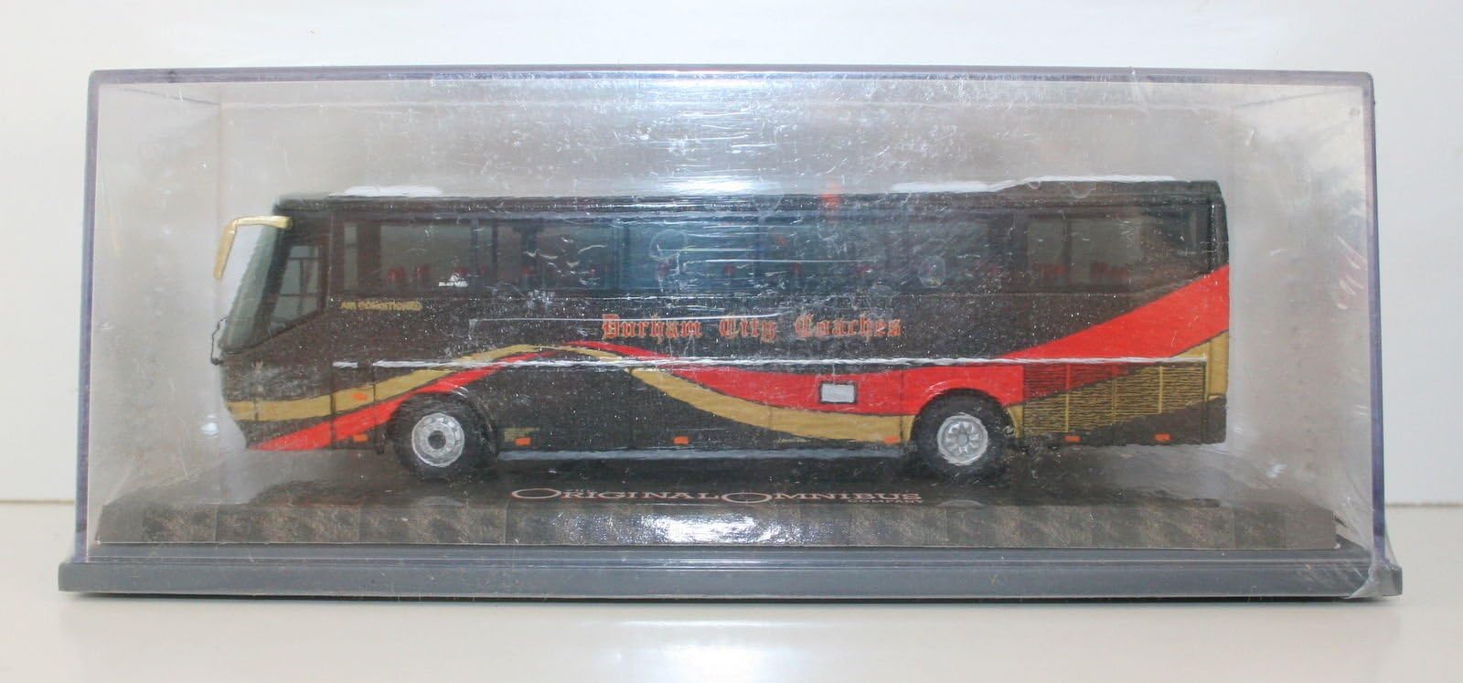 CORGI 1/76 SCALE THE ORIGINAL OMNIBUS COMPANY DURHAM CITY COACHES BOVA FUTURA OM45306 LIMITED EDITION NUMBER 2180 OF ONLY 2,500 DISTRIBUTED WORLDWIDE MODEL MINT NEVER BEEN REMOVED FROM CASE AS SEEN IN PHOTOS
