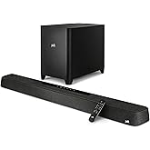 Polk Audio MagniFi Max AX 5.1.2 Ch Sound Bar with 10" Wireless Subwoofer | Dolby Atmos and DTS:X Certified, Polk's Patented VoiceAdjust &amp; SDA Technologies, TV Speakers, Easy Setup, Black