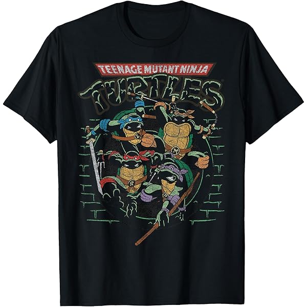 Amazon.com: Vintage Elderly Normal Ninja Tortoise Classic Men's T