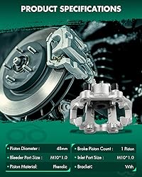 SCITOO 18B5420 Rear Left Disc Brake Caliper