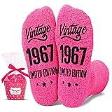 HAPPYPOP 58th Birthday Gifts for Women - Socks for