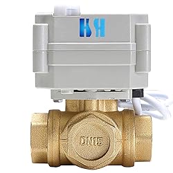 HSH-Flo 1/2" DN15 3 Way 12VDC CR5-01 NPT Brass L