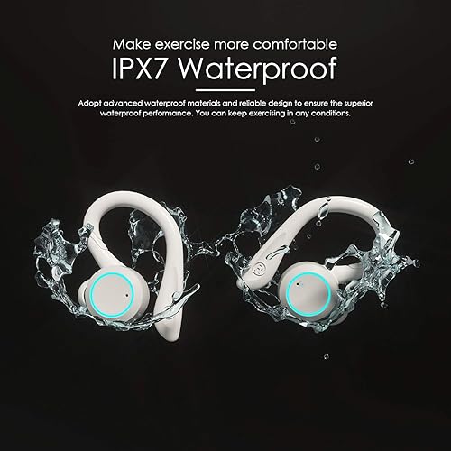 APEKX True Wireless Earbuds with Charging Case IPX Waterproof