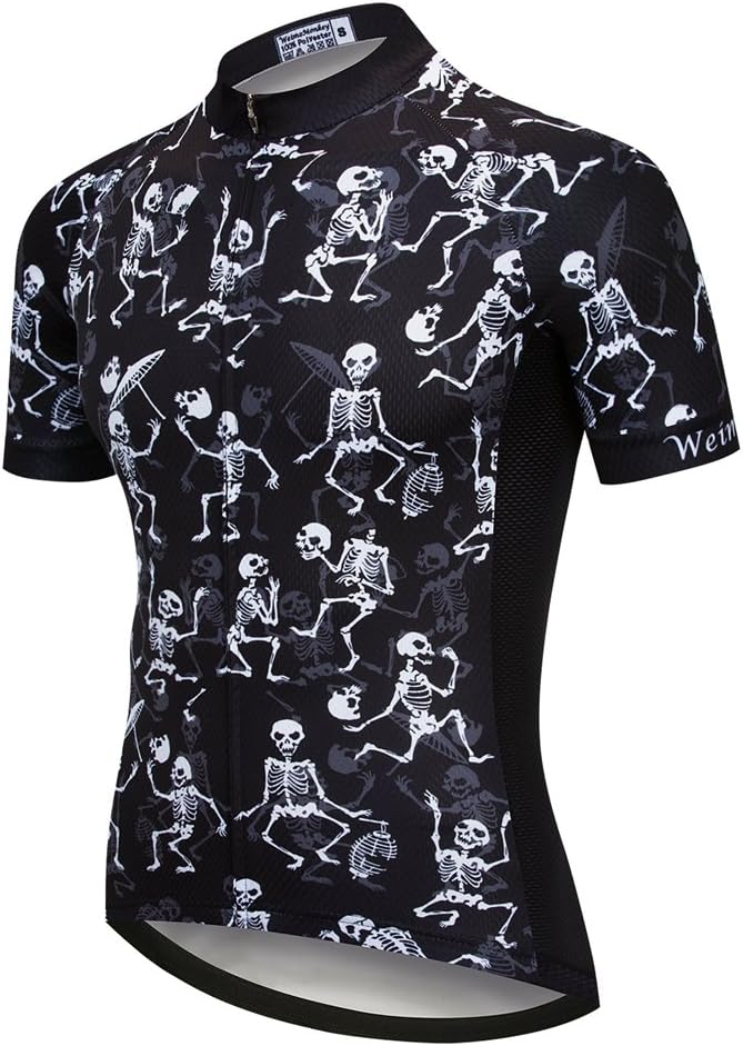 weimomonkey Men's Cycling Jersey Breathable Bike Tops MTB Bicycle Biking Shirts Ridling Clothing