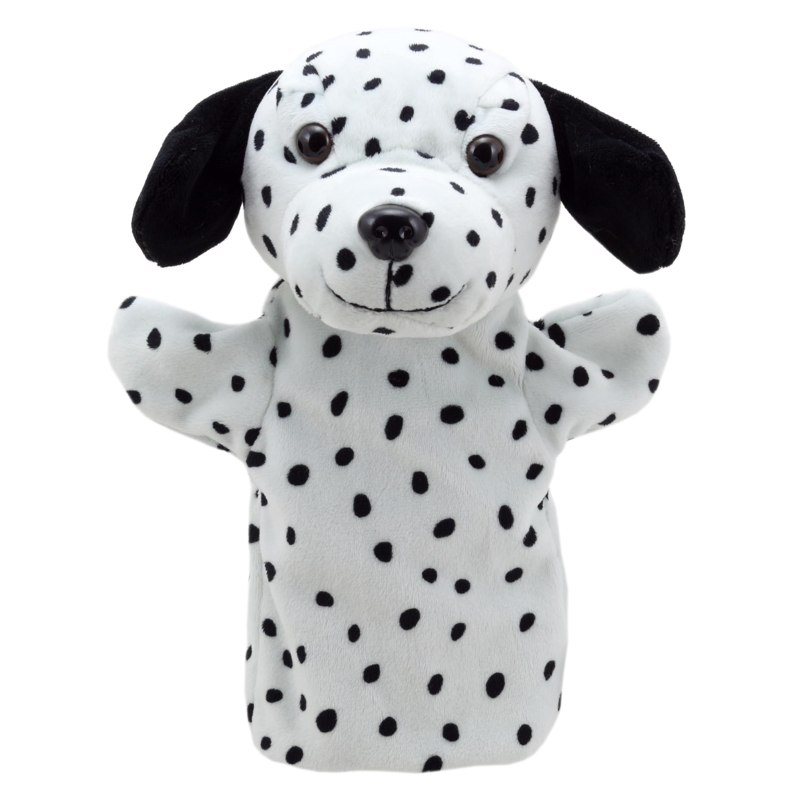 The Puppet Company - Dalmatian - Puppet Buddies - Eco Animal Hand Puppet, Black and White