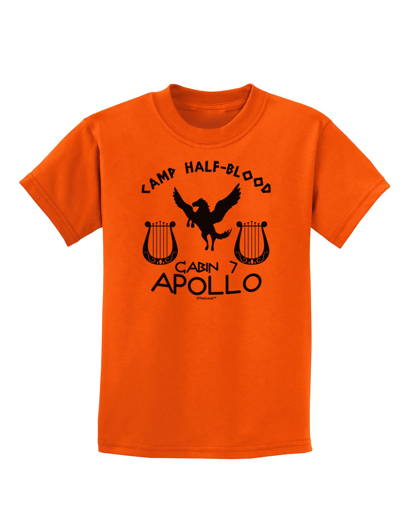 Cabin 7 Apollo Camp Half Blood Childrens T Shirt Teevimy