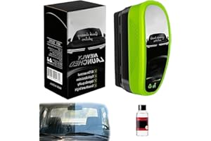 Car Glass Oil Film Remover, Windshield Oil Film Cleaner, New Hydrophobic Glass Coating for Windshield Improves Clarity and Vi