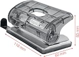Esselte Rapid Mini 2 Hole Punch Lavender Colour'Breeze 10 Sheet Capacity view 4