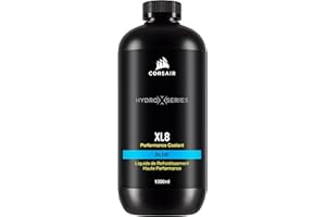 CORSAIR Hydro X Series, XL8, Performance Coolant, 1L, Translucent Blue