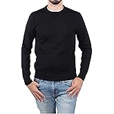 Armani Exchange Mens Merino Wool Pullover Sweater with Small Icon Logo