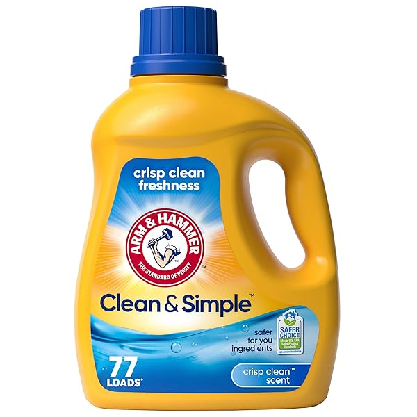 ARM & HAMMER CLEAN & SIMPLE, 77 LOADS...