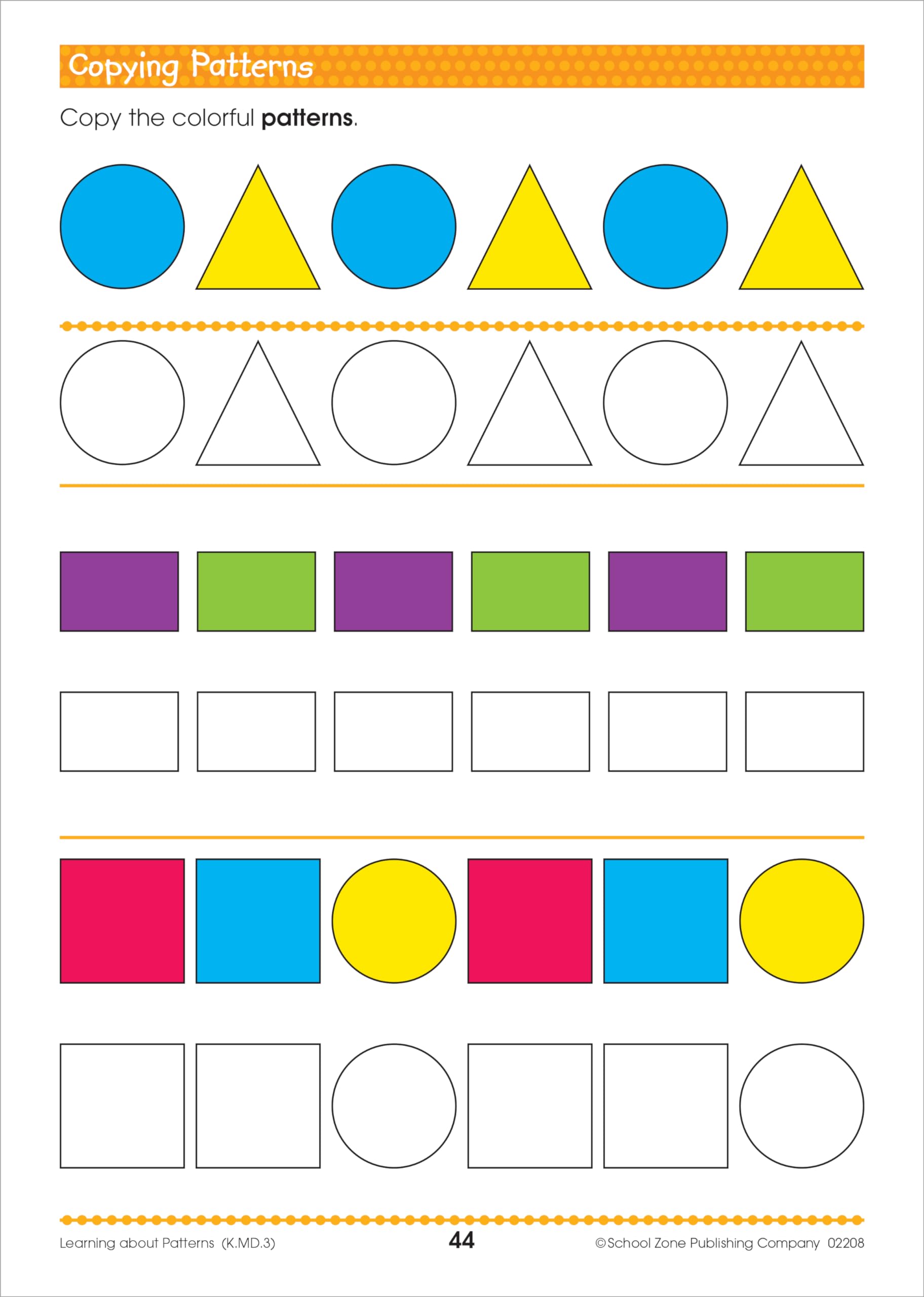 School Zone Math Readiness Workbook: 64 Pages, Kindergarten, 1st Grade, Telling Time, Counting Money, Addition, Subtraction, Ages 5 to 7 (I Know It! Book Series)