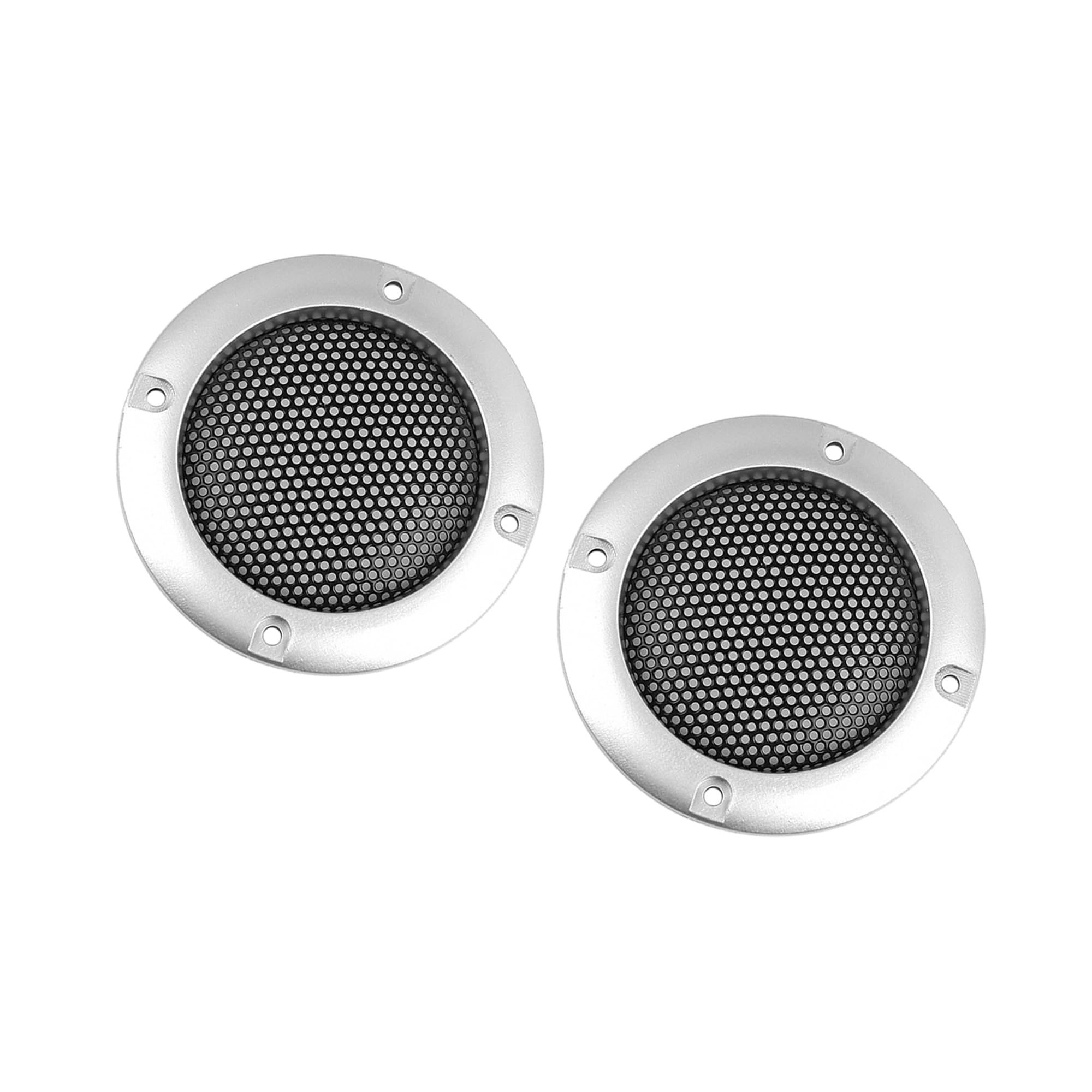 Motoforti Universal Car Speaker Subwoofer Grill Cover, 4.6cm ID, 2Pcs