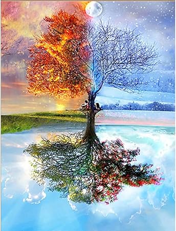 DIY 5D Diamond Painting by Number Kits 