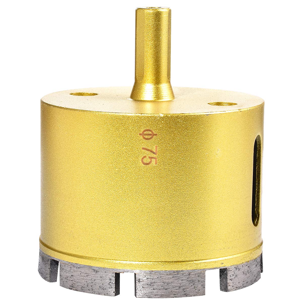 KATUR 75mm Dia Diamond Hole Saw Diamond Core Drill Bit, Masonry Hole Saw Porcelain Tile Hole Cutter for Marble, Glass, Slate, Ceramic, Granite, Quartz Gemstone