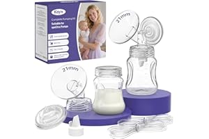 KAIYIV Spectra Replacement Pump Parts Compatible with Spectra S2 S1 Replacement Kit for Pump Parts 21 mm Flange Duckbill Valve Tube Bottle Backflow Protector, Not Original S2 S1 Accessories