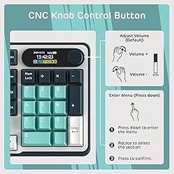 RK ROYAL KLUDGE S98 Mechanical Keyboard w/Smart