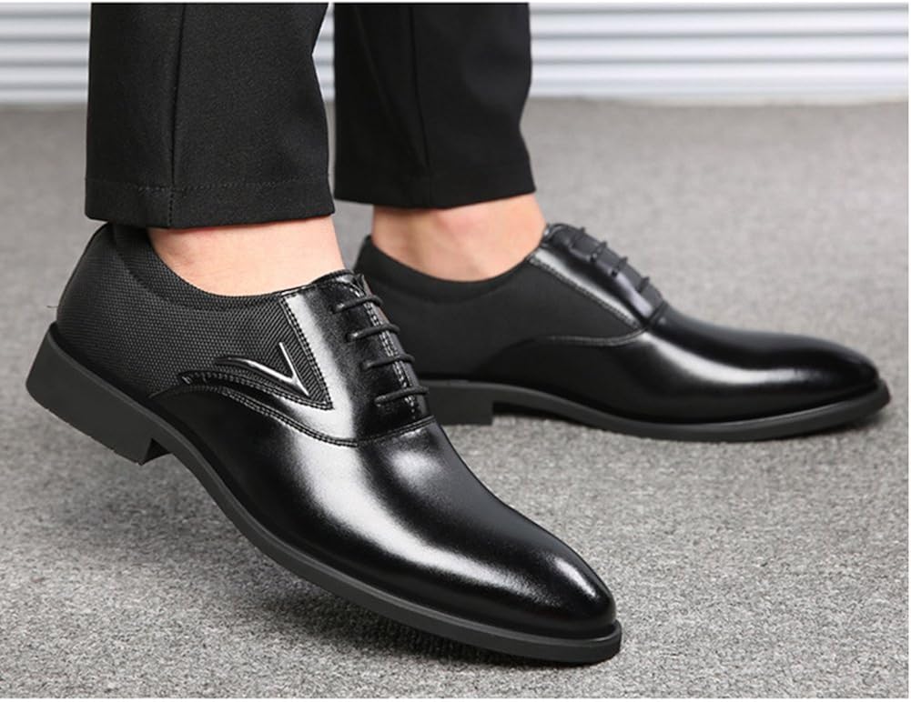 ZLY Men's Dress Shoes Casual Wide Width 