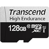 Transcend TS128GUSD350V 128GB UHS-I U1 Micro SD Memory Card