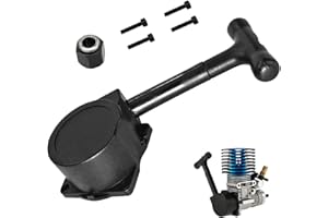 XIND ELE. RC Nitro Car Pull Starter R020 Recoil Starts w/ 12mm R025 One Way Bearings for 1/10 VX 16 18 SH 21 Engines
