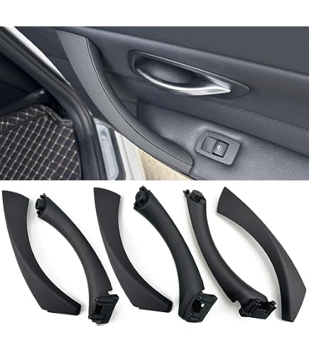 BMW E90 E91 E92 Interior Door Handle - Front Or Rear Passenger Side (2004-2012) - Black