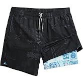 maamgic Gym Shorts for Men 7 inch Inseam with Liner Stretch 2 in 1 Workout Shorts Men Quick Dry Athletic Running Shorts