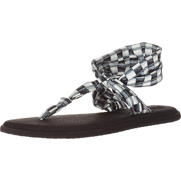 Sanuk Women's Yoga Sling 2 Shimmer Sandal - Stretchy Knit Slingback With Yoga Mat Footbed - View #8