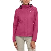 Little Donkey Andy Women's Waterproof Rain Jacket Outdoor for Hiking | Breathable Mesh lined Machine washable Lightweight for hiking travel