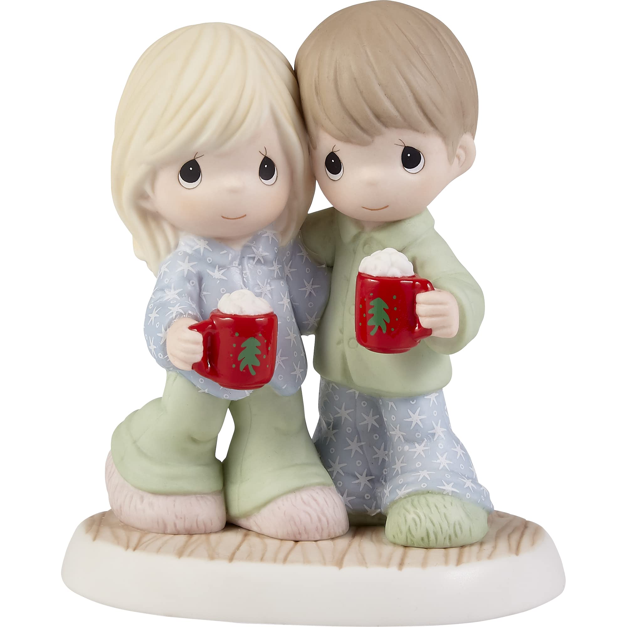 Precious Moments 221033 You are My Perfect Match Bisque Porcelain Figurine