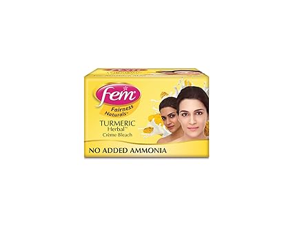 Amazon Com Fem Turmeric Herbal Fairness Creme Bleach Ammonia