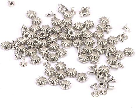 Amazon Co Jp ノーブランド品 スタッズ パーツ パンク ピラミッド リベットスポット パンク風 Diy バッグ ベルト スニーカー カバン カボチャの形 靴のリメイク製作に ハンドメイド 必需品 布革細工 アクセサリー ホーム キッチン