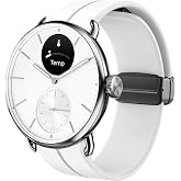 Lamshaw Compatible for Withings Smartwatch Bands, 18mm, 20mm Soft Silicone Sport Wristband Replacement Straps for Women Man