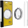 Spill Proof Lid With Straw For 20 Oz YETI Rambler,SOEOR Tumbler, Ozark Trail cup and other brands Vacuum insulation stainless steel 20 oz Tumblers