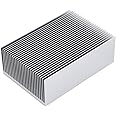 Awxlumv Large Heatsink Aluminum 4.72" x2.71" x 1.41" / 120mm x 69mm x 36mm High Power Heat Sink Diffusion Cooling Module Cooler 27 Fin Radiator for Led Amplifier PCB IC Module PC Computer Led