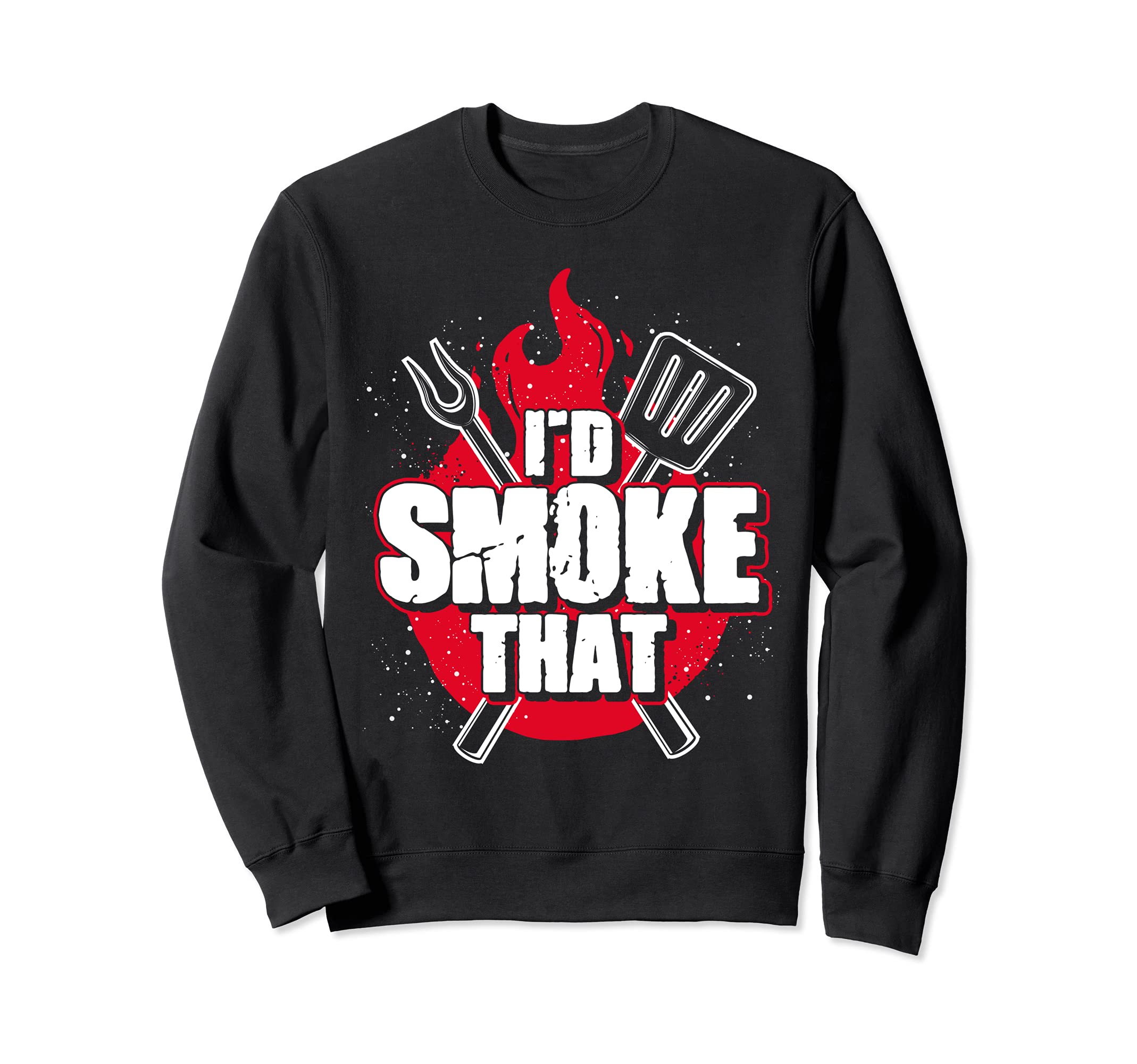 Grilling Meat Lover Smoked Steak Grilled BBQ Funny Barbecue Sweatshirt