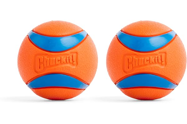 Chuckit! Ultra Ball, Medium (2.5 Inch), 2 Count