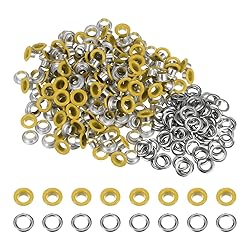 HARFINGTON 200 Set Color Round Grommets 6mm