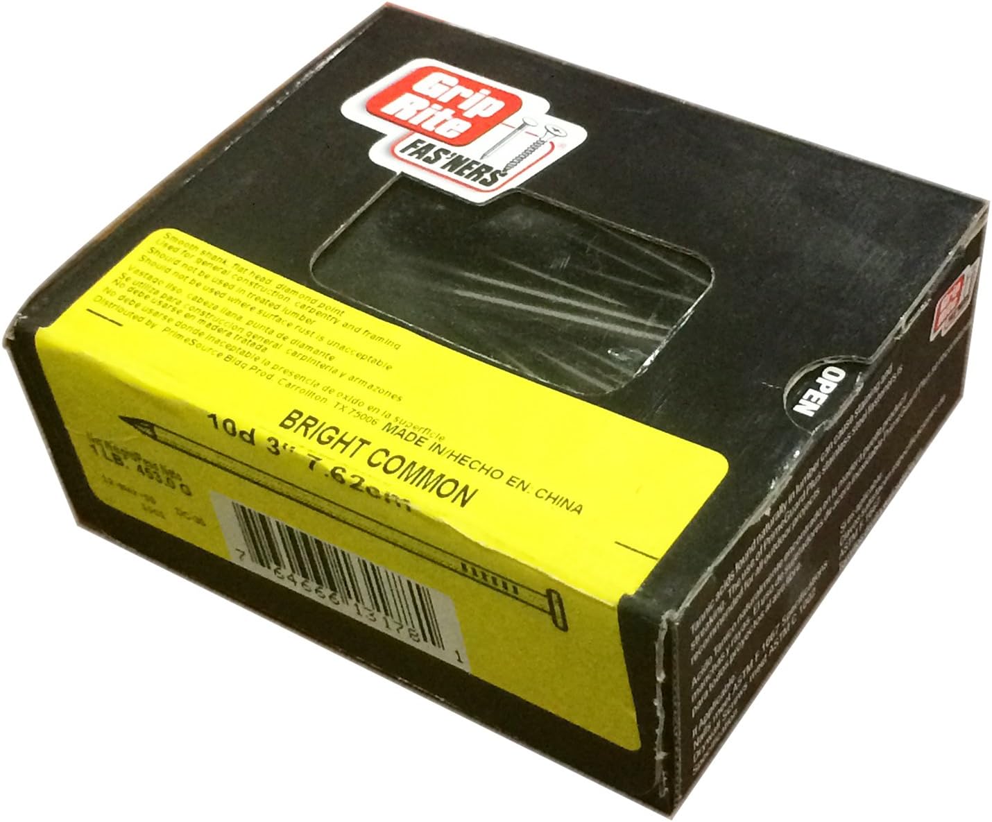 GRIP-RITE 10C1 FASN'ERS 10D 9 Gauge 5/16