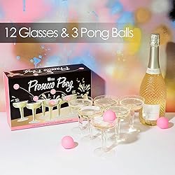 Talking Tables Prosecco Pong Drinking Party Game