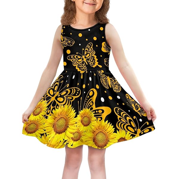 Tropical Holiday Twirly Dresses Polynesian Puletasi Samoa Girls Dress A Line Swing Twirl Dress Sleeveless Dress 2101717 Mhxiyy