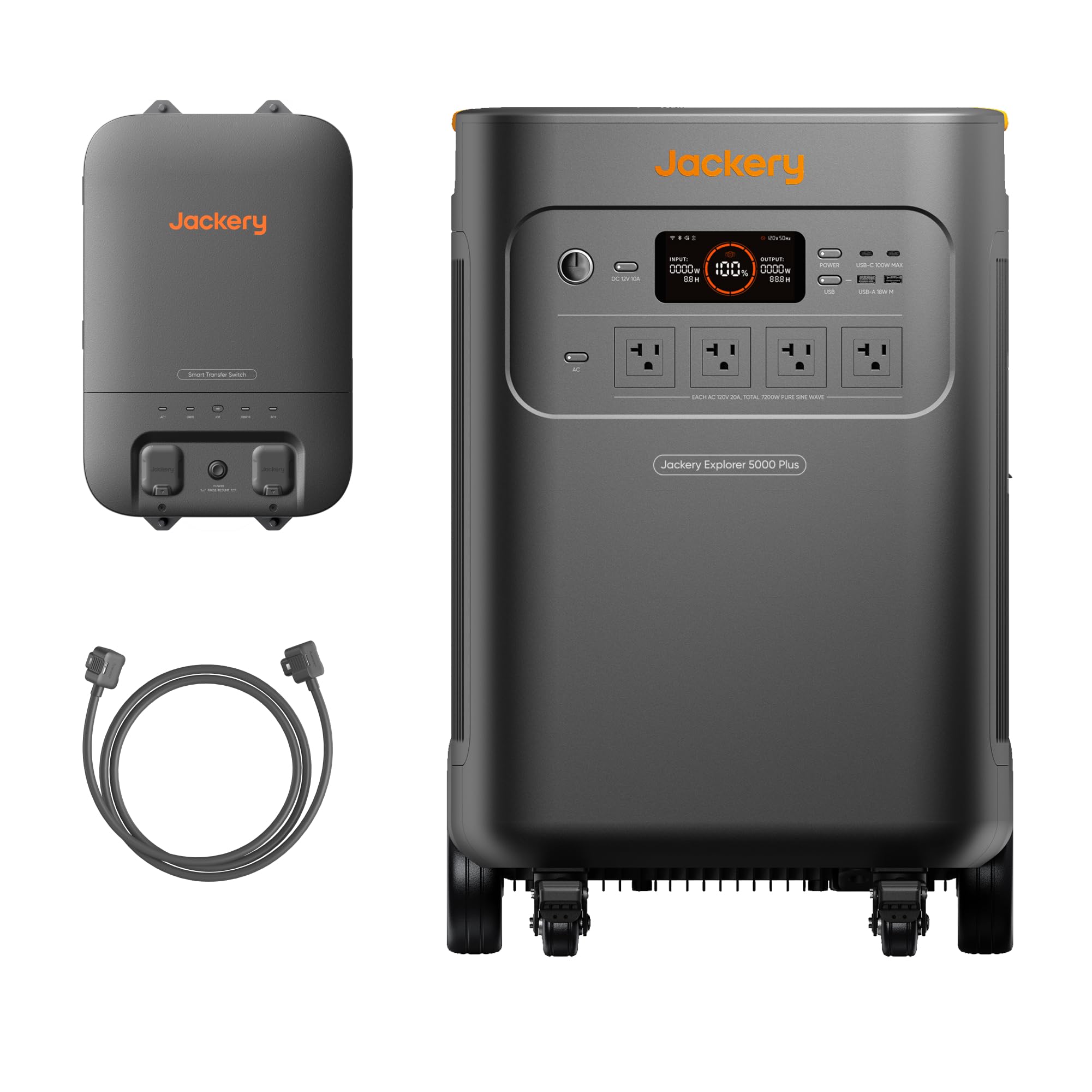 Jackery Solar Generator 5000 Plus with Smart