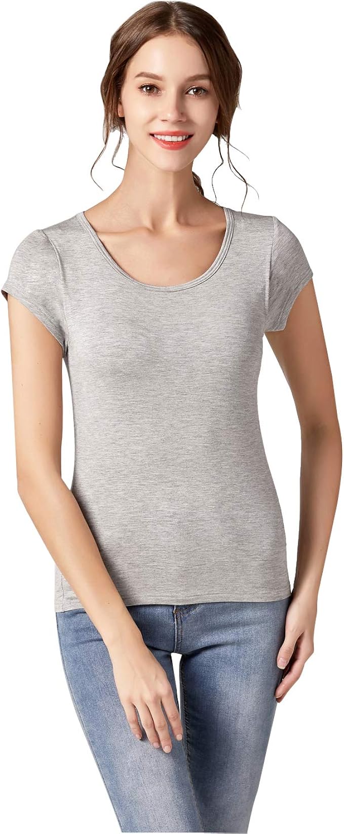 magliette con reggiseno incorporato