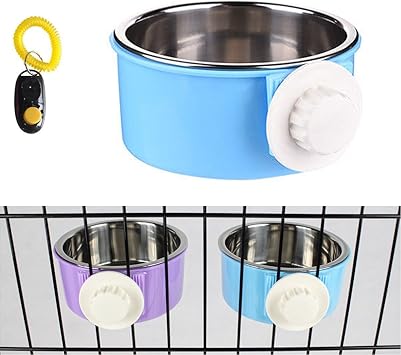 water bowl for dog crate amazon
