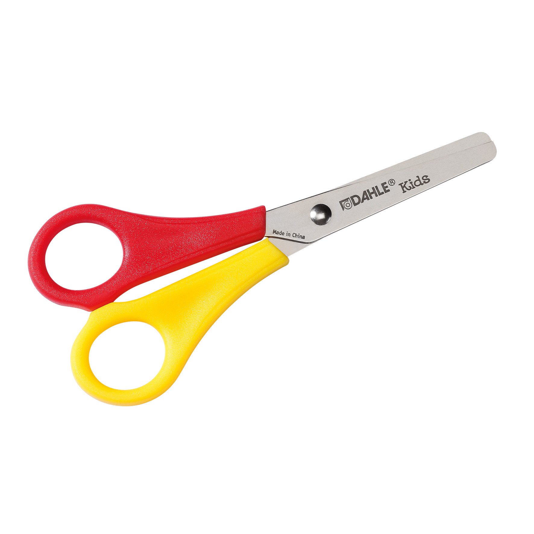 Dahle Office Technology 2 Colour Yellow/Red Left-Handed Scissors Kids Round 5 Inch (13 cm)